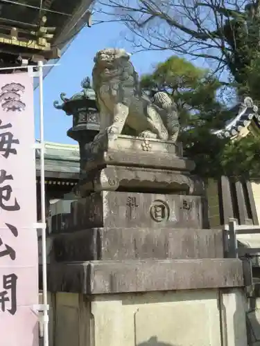 北野天満宮の狛犬