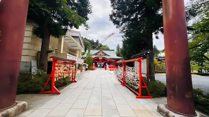 宮城縣護國神社の庭園