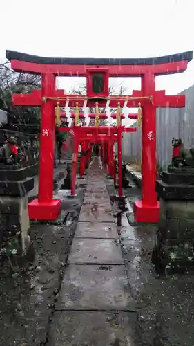 笠森稲荷神社の鳥居