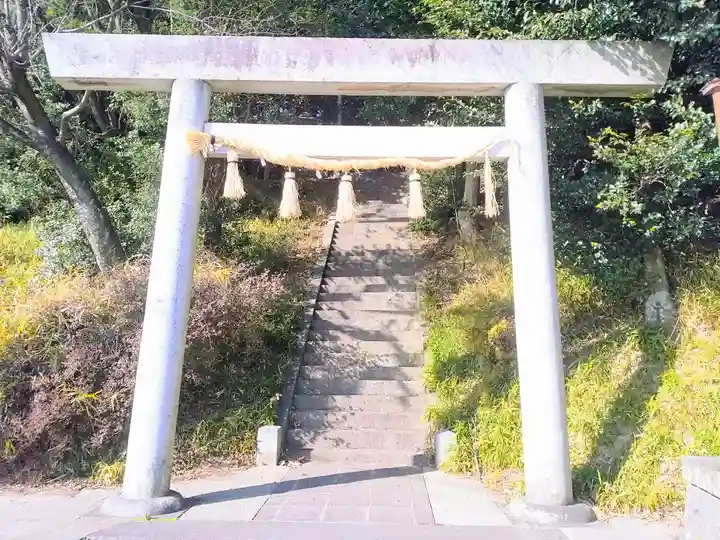 神明社(植神明社)の鳥居