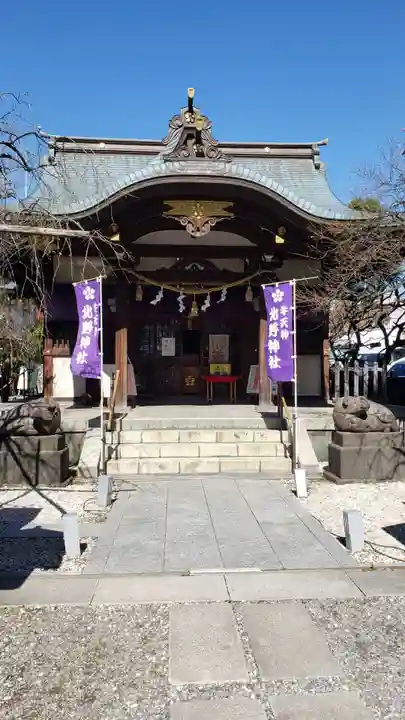牛天神北野神社の本殿・本堂