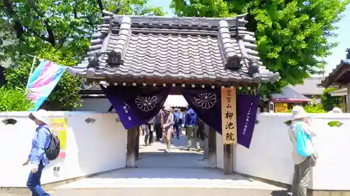 天台宗 柳池院（吉浜善光寺）の山門