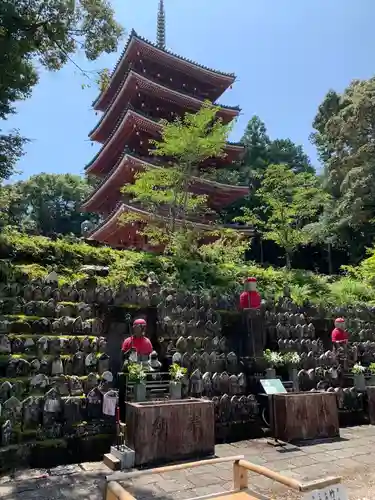 竹林寺の塔