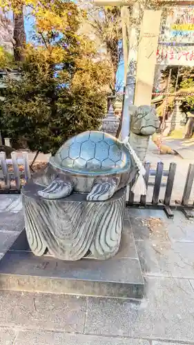 亀有香取神社の狛犬