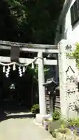 戸越八幡神社の鳥居
