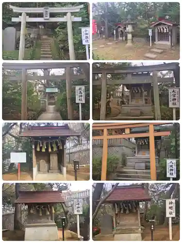 稲毛浅間神社の末社・摂社