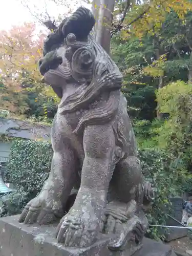 江島神社の狛犬