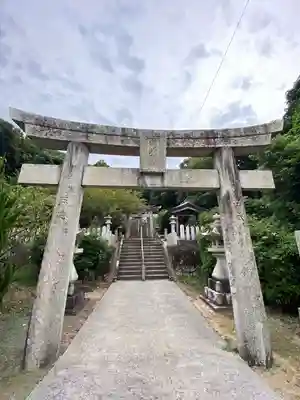 楯崎神社の鳥居