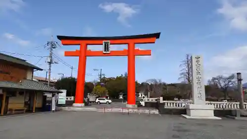 富士山本宮浅間大社の鳥居