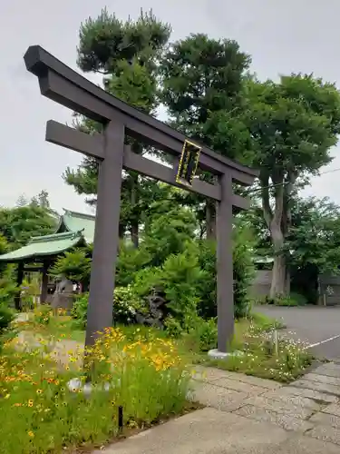 鷺宮八幡神社の鳥居