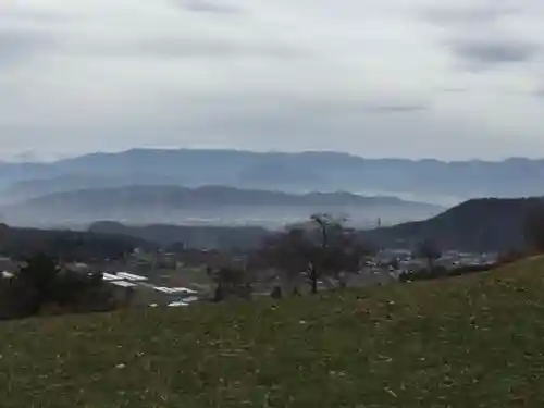 諏訪神社(真田本城跡)の景色