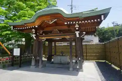 村松虚空蔵堂(日高寺)の手水舎