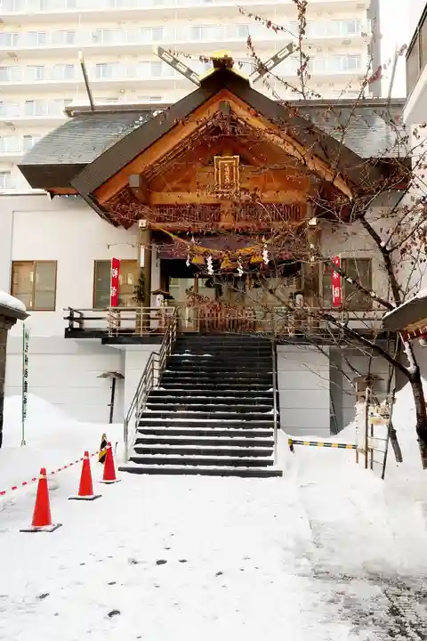 札幌祖霊神社の本殿・本堂