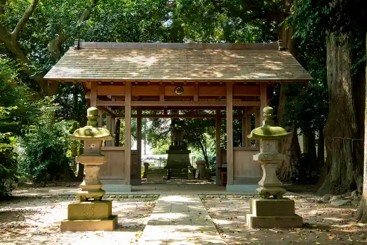 日秀将門神社の山門・神門