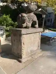 千住本氷川神社の狛犬