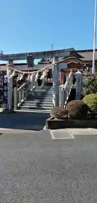 武蔵第六天神社の鳥居