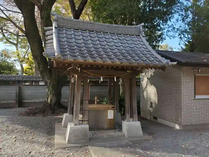 日吉浅間神社の手水舎