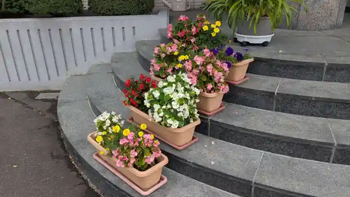 帯広別院の庭園