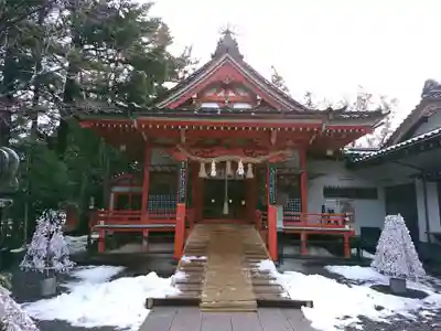金澤神社の本殿・本堂