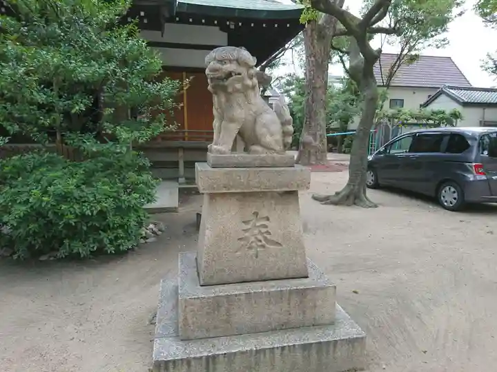 皇大神社の狛犬