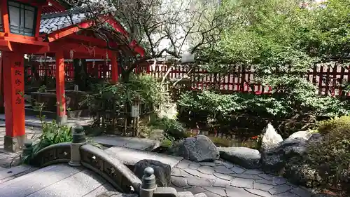 水鏡天満宮の庭園