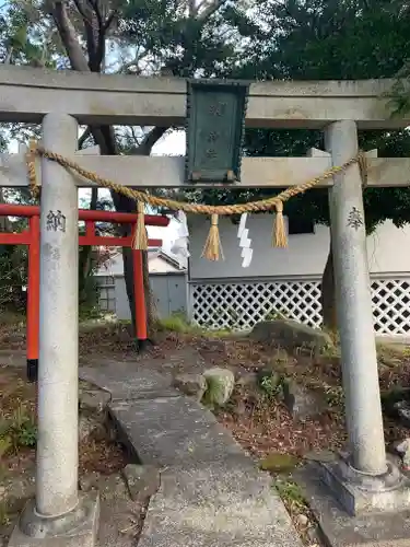 結神社の鳥居