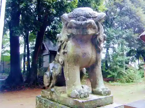 國王神社の狛犬