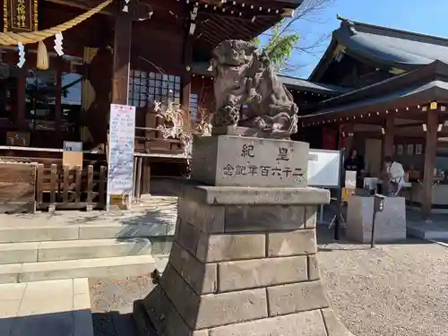 行田八幡神社の狛犬