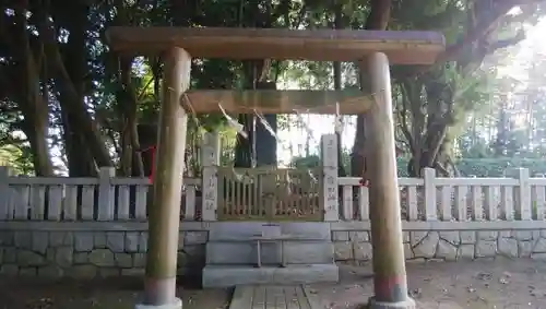 常陸第三宮　吉田神社の鳥居