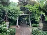 赤坂氷川神社の鳥居
