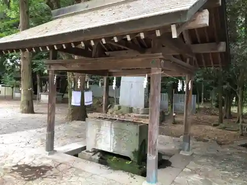 鰐河神社の手水