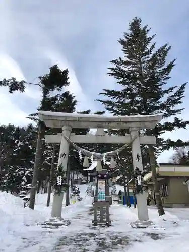 札内神社の鳥居