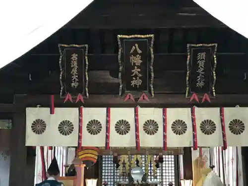 飛幡八幡宮の本殿・本堂