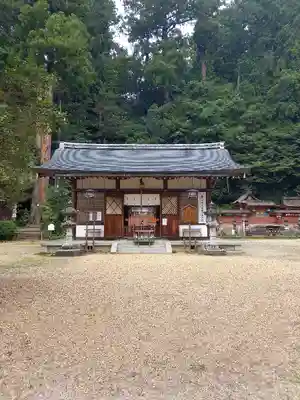 宇太水分神社の本殿・本堂