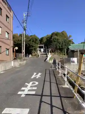 五社大明神社の周辺