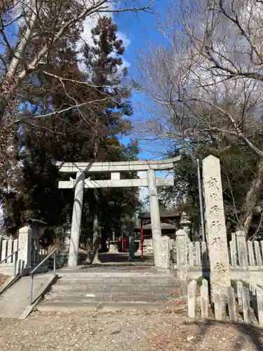 雨祈神社の鳥居