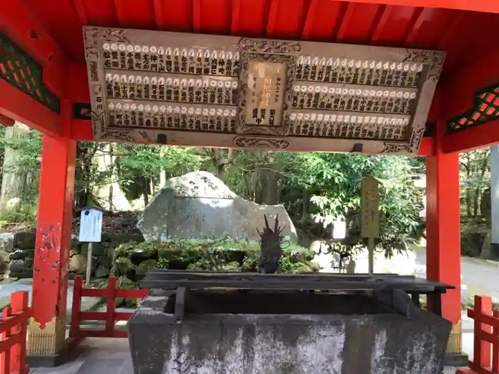 箱根神社の手水舎