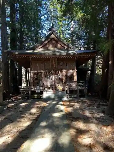 阿智神社前宮(長野県)