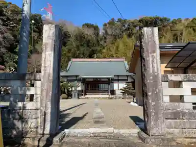 常住寺の山門・神門