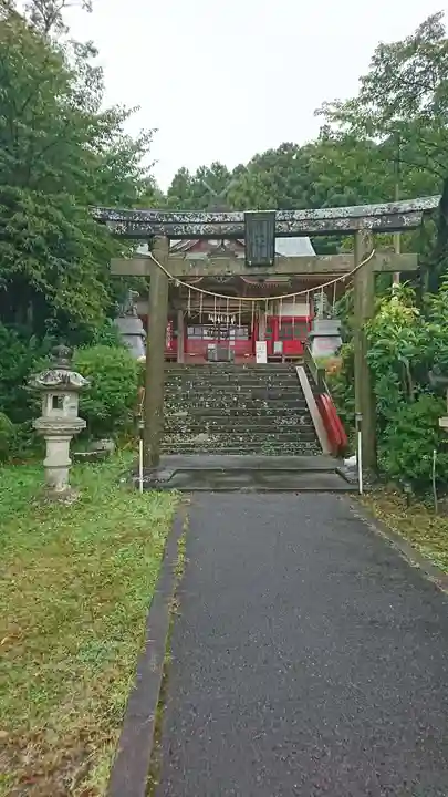 飯野川亀ヶ森八幡神社の鳥居