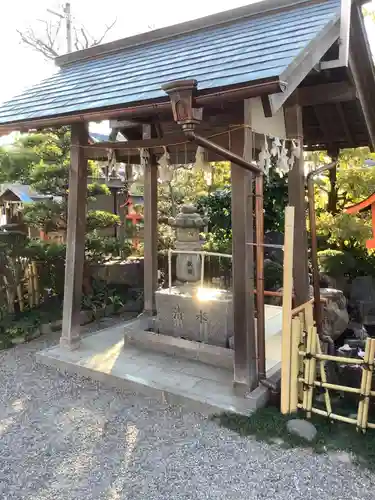尾張猿田彦神社の手水舎