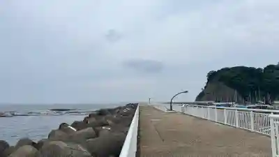 江島神社の景色