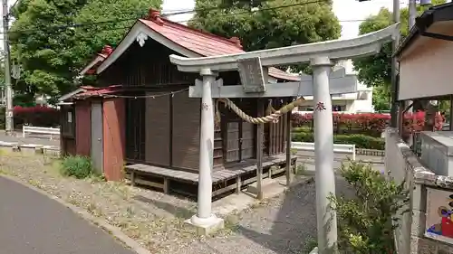 萩山神社の鳥居