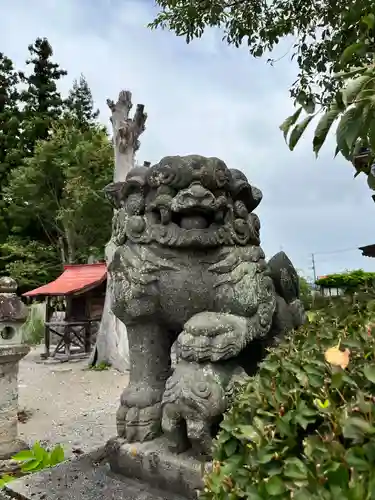 田出宇賀神社の狛犬