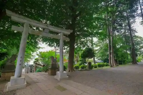 弥生神社の鳥居