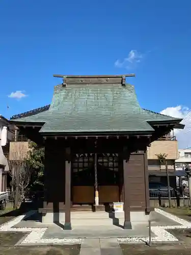 西大輪天神社の本殿・本堂