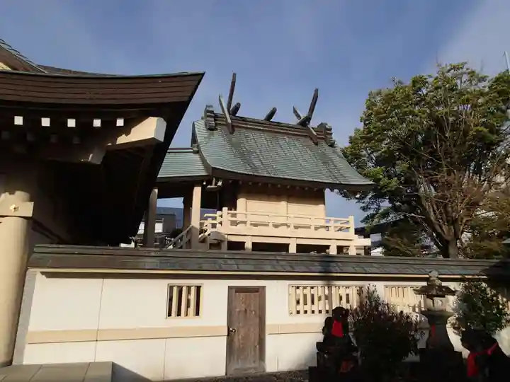郡頭神社の本殿・本堂