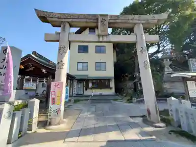大山神社(自転車神社・耳明神社)の鳥居