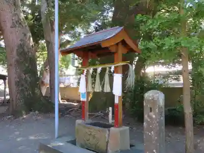 部田神社の手水舎