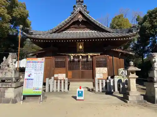 伊久智神社の本殿・本堂